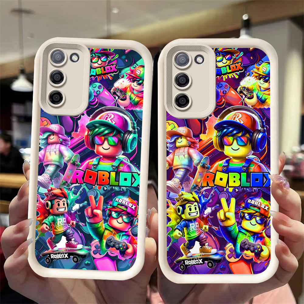 J-32 Roblox ดำขาวชมพูเคสโทรศัพท์หรับ Xiaomi Redmi 15 POCO M3 9T 9A 5G