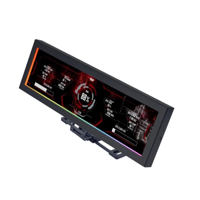 Lian-Li 8.8 Inch Universal Screen 1920x480 Resolution IPS LCD Display for PC Case