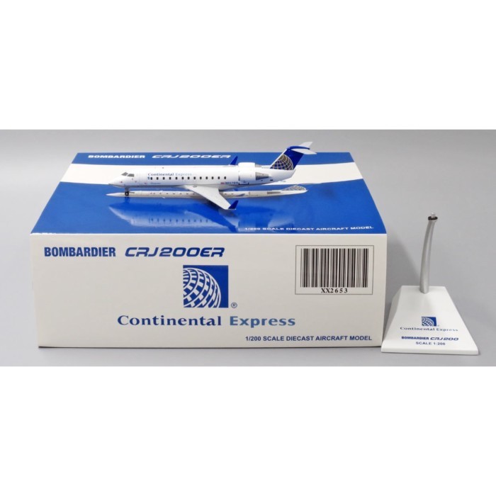 พร้อมสต็อก JC Wings 1: 200 สหรัฐอเมริกาแผ่นดินใหญ่ Airlines CRJ-200 N667BR เครื่องบินรุ่น Out of Pri