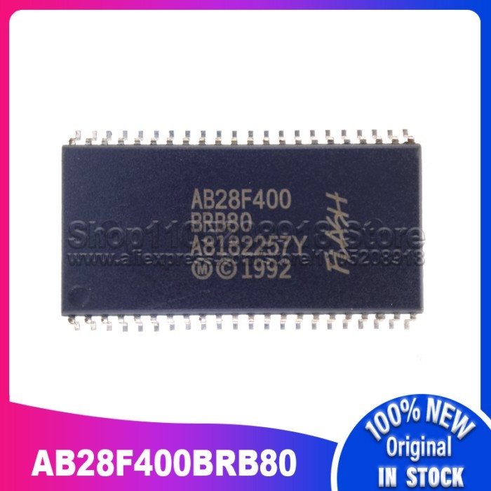 1~10PCS/LOT AB28F400BRB80 AB28F400 B28F400BRB80 TSOP44 New original stock