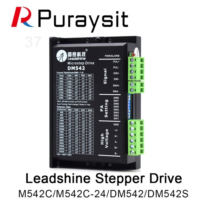 Puraysit Leadshine DM542S M542C-24 DM542-05 V3.0 new Stepper Motor Driver