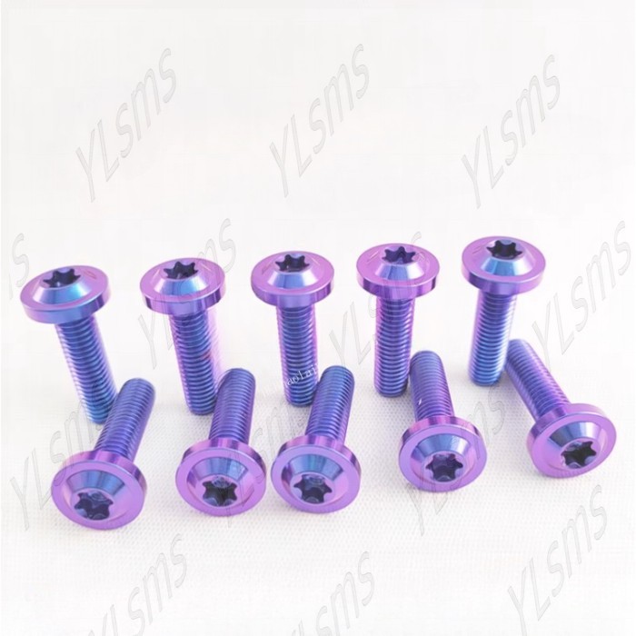 สกรูไทเทเนียม M8 T40 TC4/GR5 M8x90MM-45MM