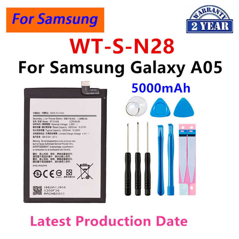 แบตเตอรี่ Hq-7160Ss Wt-S-N28 Slc-51 Hq-50S สำหรับ A05 A05s A02s M02s (M025) F02s Galaxy A06 แบตเตอร