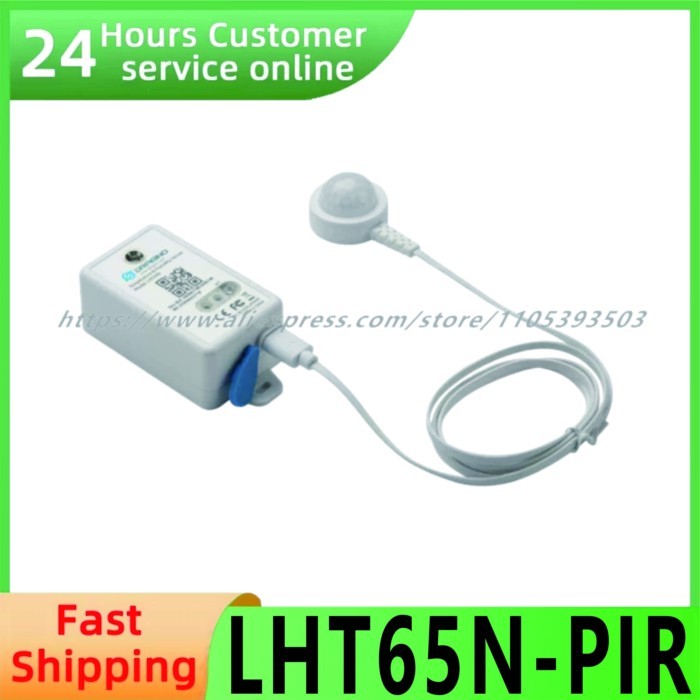 LHT65N-PIR Temperature/Humidity/PIR Motion Sensor Long Range LoRaWAN Sensor Supports Wireless Confi