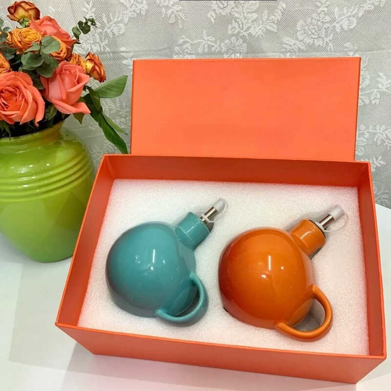 Seasoning Jars Vinegar Pot Kitchen Soy Sauce Bottle Olive Oil Vinegar Dispenser Set For LE CREUSET