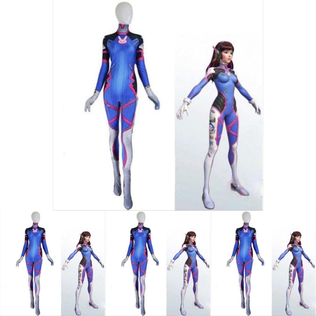 Overwatch คุณภาพระดับพรีเมียม Dva Dva ชุดหูฟังคอสเพลย์ Prop Gun เครื่องแต่งกายที่สวยงามสําหรับ