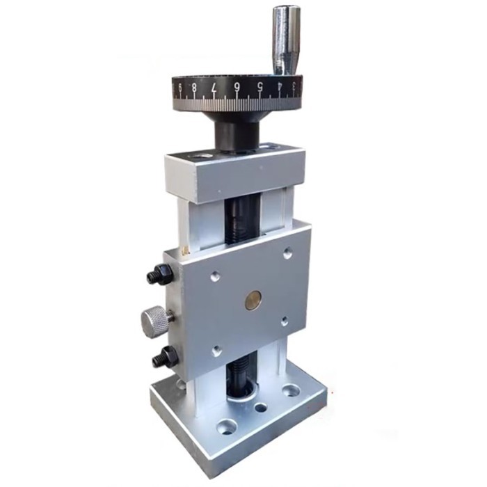 Z-axis linear module of precision vertical sliding table worktable dovetail slot sliding table slid