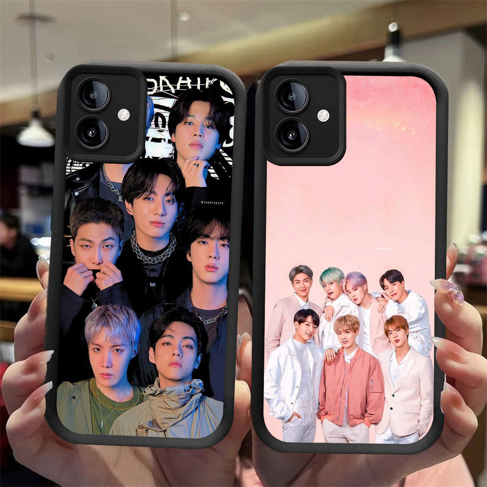 J-31 KPOP_Boys ดำขาวชมพูเคสโทรศัพท์หรับ VIVO IQOO Y02T U5 Z6 U5E Y75 Y02 Y02A 5G