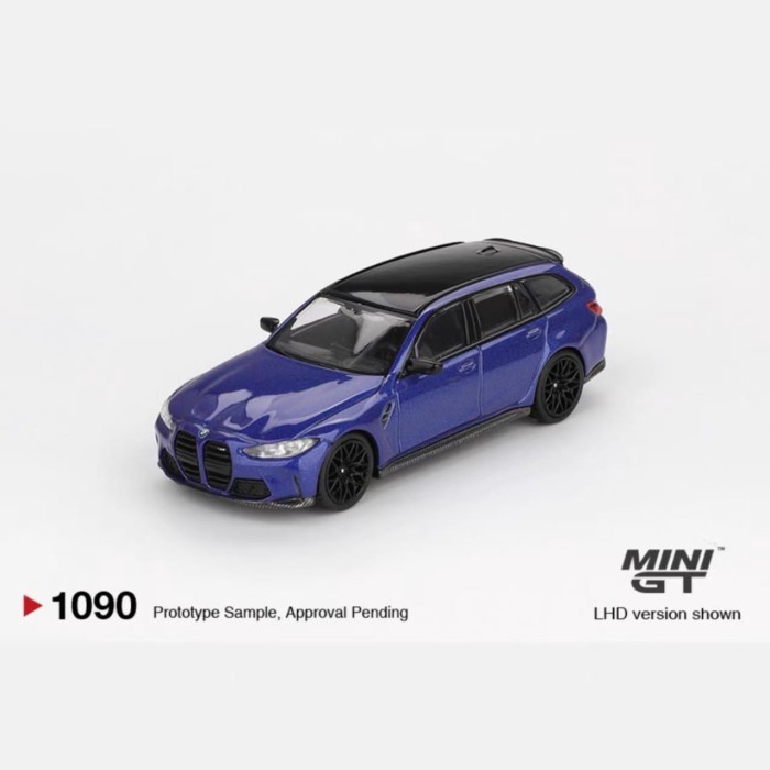 MINIGT 1: 64 1090 BMW BMW M3 Touring Blue Alloy Car Model