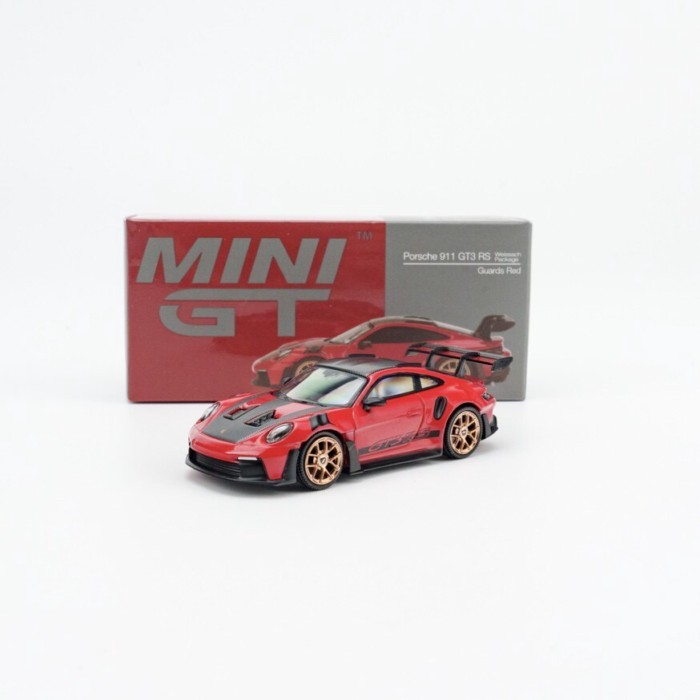 TSM MINI GT 1: 64 Porsche 911 (992) GT3 RS โมเดลรถอัลลอย