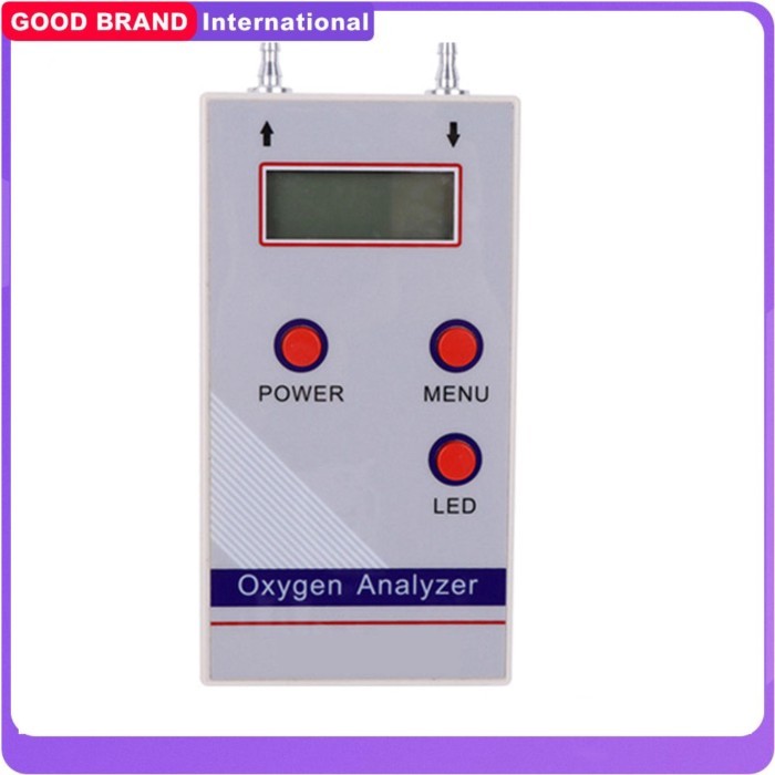 Detection range 0-10.0 L/min or 20.0 L/min Portable O2 Oxygen Concentration Meter Detector 21％-95.6
