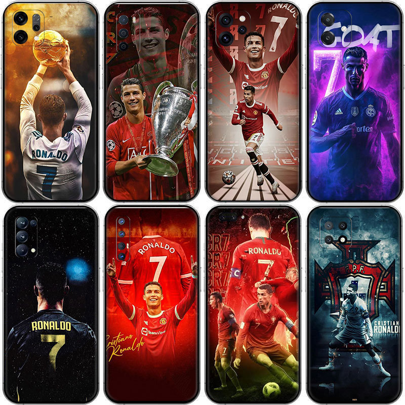 Ronaldo CR7 ฟุตบอลดาว ^ M3 สําหรับ OPPO A1 A98 F23 A3 S A5 X Pro A9 A5S A7 A8 A31 A12 S A12E ความเข้