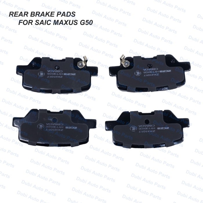 Rear Brake Pads Set For SAIC MAXUS G50 1.3T 1.5T 2018- C00168954 Car Accessories Auto Spare Parts