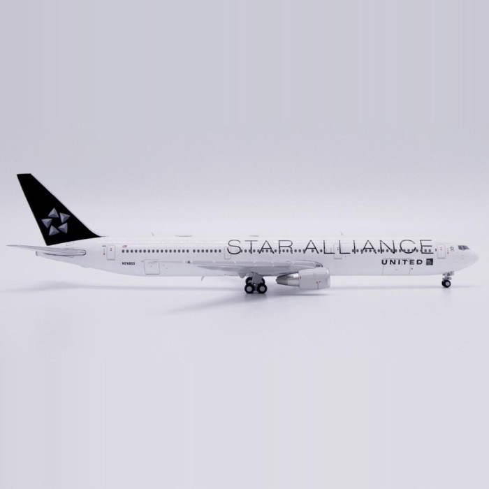 พร้อมสต็อก JC Wings 1: 400 United Airlines B767-400ER N76055 Starry Sky League Limited Edition รถรุ่