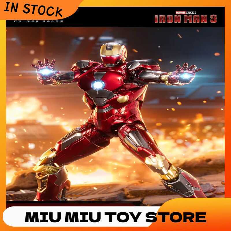 Man Mk13 Mk20 Mk34 Mk32 Mk31 Mk2 Mk28 Action Figures Tony Stark Mecha Model Movable Anime Avengers