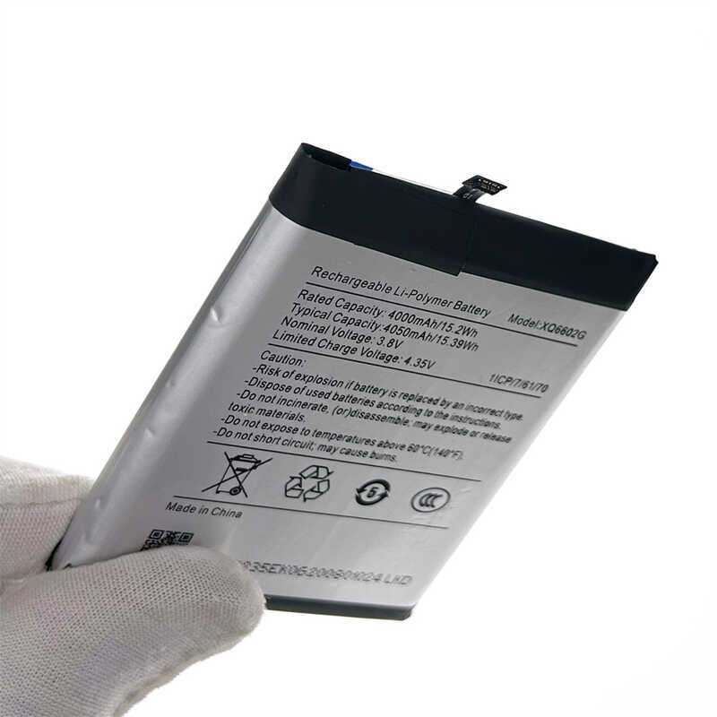 แบตเตอรี่สำรองใหม่เอี่ยม 4050Mah 15.39Wh รุ่น Xq6602g สำหรับ Caterar CAT S62 พร้อมเครื่องมือฟรี จัด
