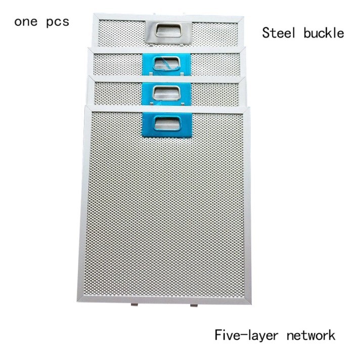 range hood filter Exhaust hood metal dust filter Cooker Hood Mesh Filter Metal Grease Filter