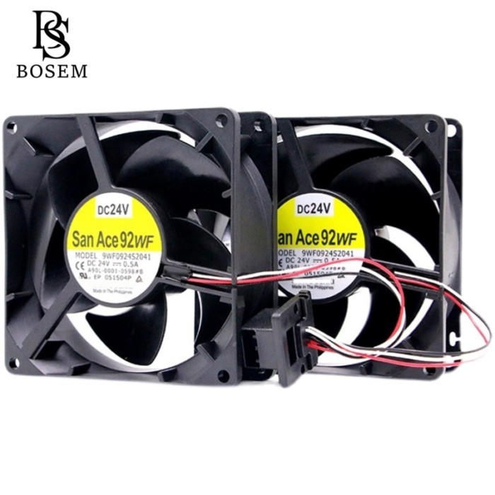 A90L-0001-0598#B 09232VA-24R-GTS 9WF0924S2041 Servo  Cooling Fan new