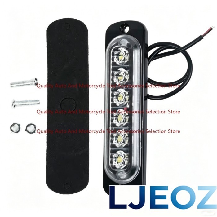 6LED Car Lights DC12V 333ma Led Work Light Bar Floods Spot Offroad 4WD Car SUV Driving Fog Lamp Wor