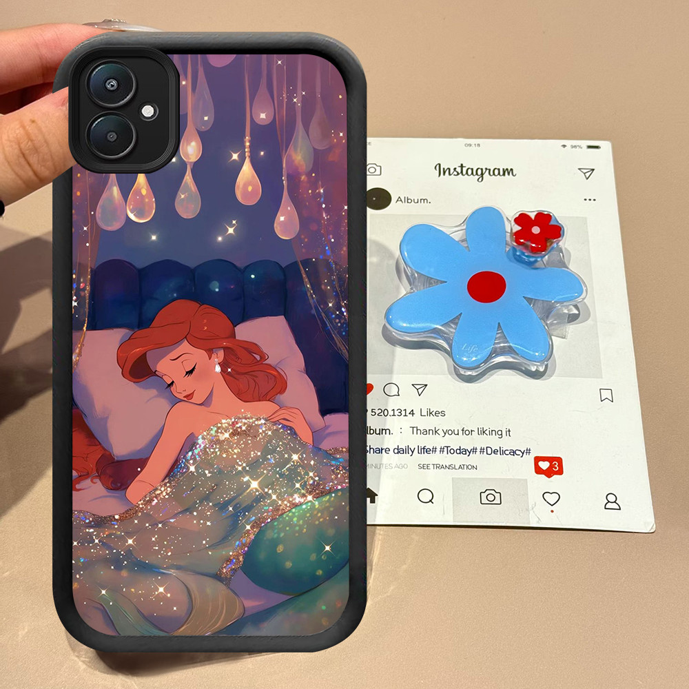 DE-26 Princess Ariel เคสโทรศัพท์สําหรับ Xiaomi Redmi 9C 9T K60 A1 NFC 9A 8 A2 13C 6A Ultra
