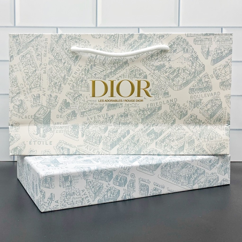 ส่วนบุคคลของขวัญใหม่ นักพิเศษ/85 มีถุงของขวัญ+ป้ายจีน✔เซตสามชิ้นปริมาณยอดขายยอดนิยมของ Dior ประกอบด้