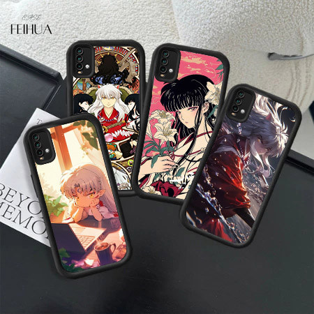 RK47 InuYasha HpชุบปลอกสําหรับXiaomi RedmiหมายเหตุPoco 13 A3X X6NEO 14 Plus5G C61 X3 9A M6Pro C75 No