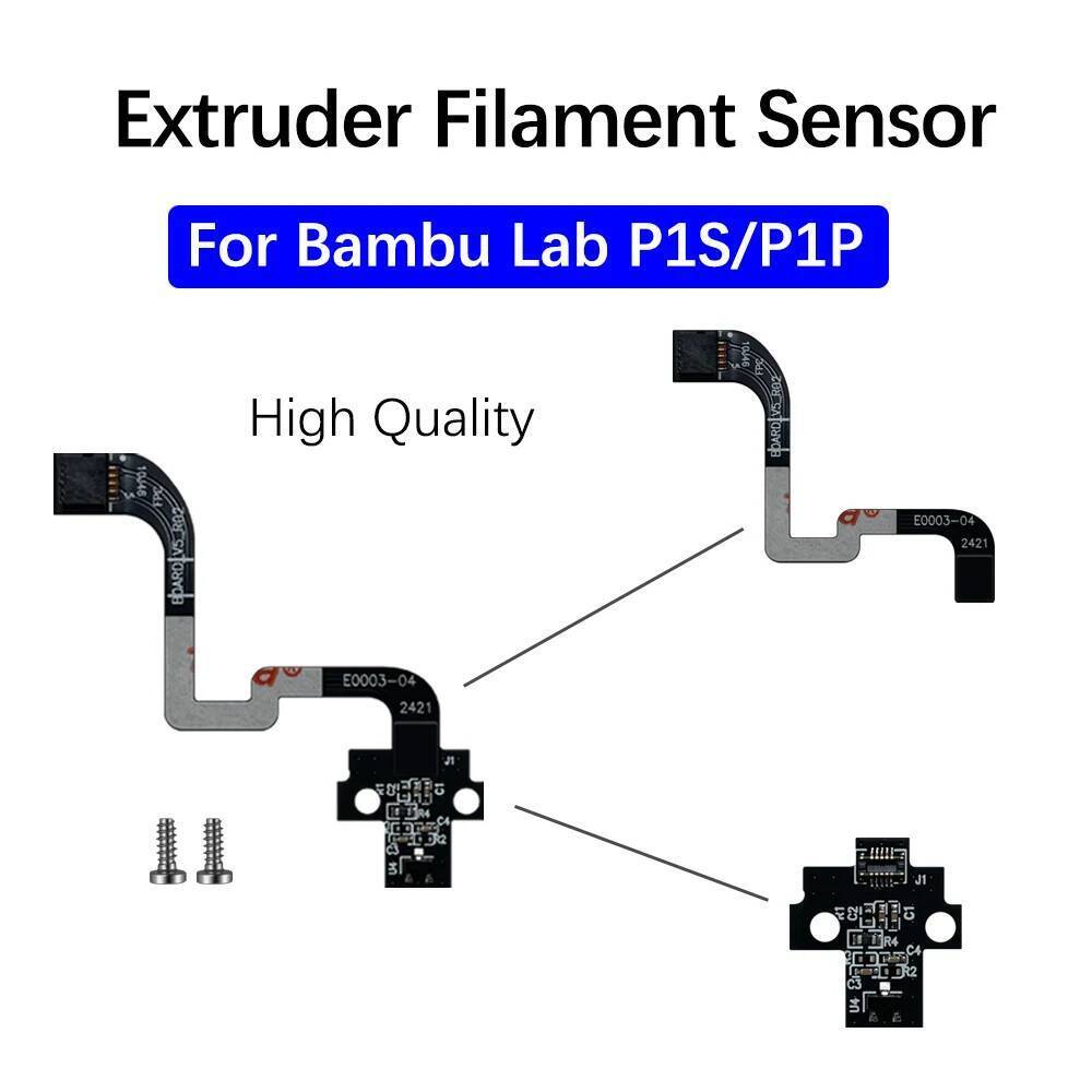TAสําหรับBambu lab P1S P1P Extruder Filament Sensorอะไหล่ 3Dชิ้นส่วนเครื่องพิมพ์Hall Switch Boardสํา