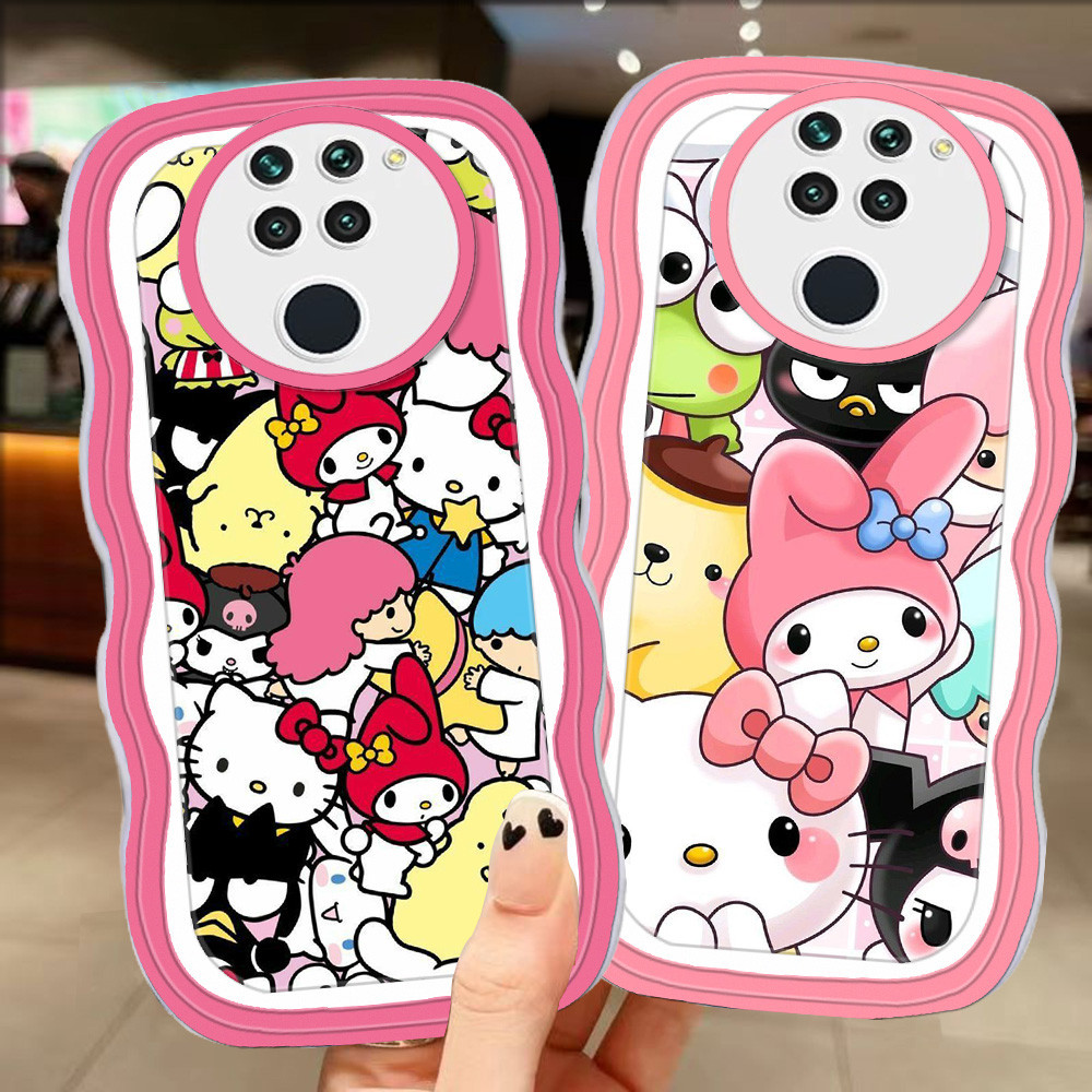 A-35 Cute Friends TPU Casing สําหรับ Xiaomi Redmi K30 Note K30S 9S 9 Pro Max Transparent Case