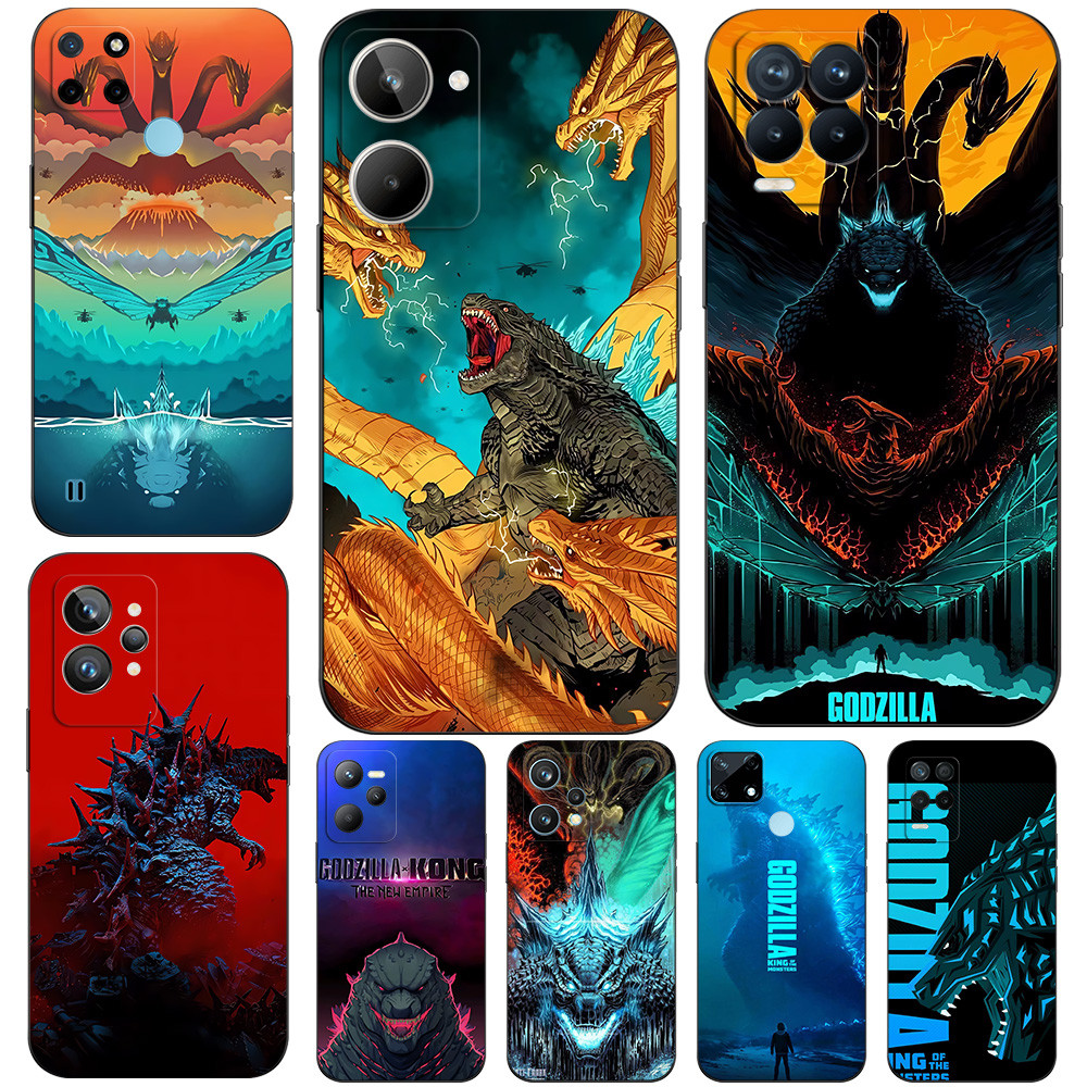 สําหรับRealme GT Master Edition Q3 PRO Narzo 30 V13 5G/Q3i 5Gฝาครอบโทรศัพท์G Godzilla King Of the Mo