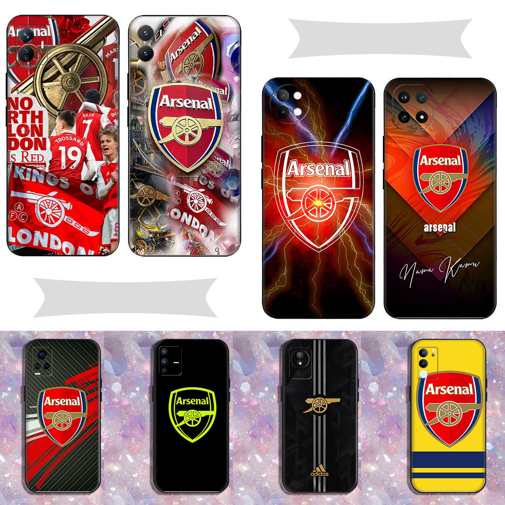 Arsenal Football Club เคสประณีต ^N6 สําหรับ Vivo U3 Y19 S1 S16 Pro S17 T S19 PRO T3 Z9 V5 lite Y67 V
