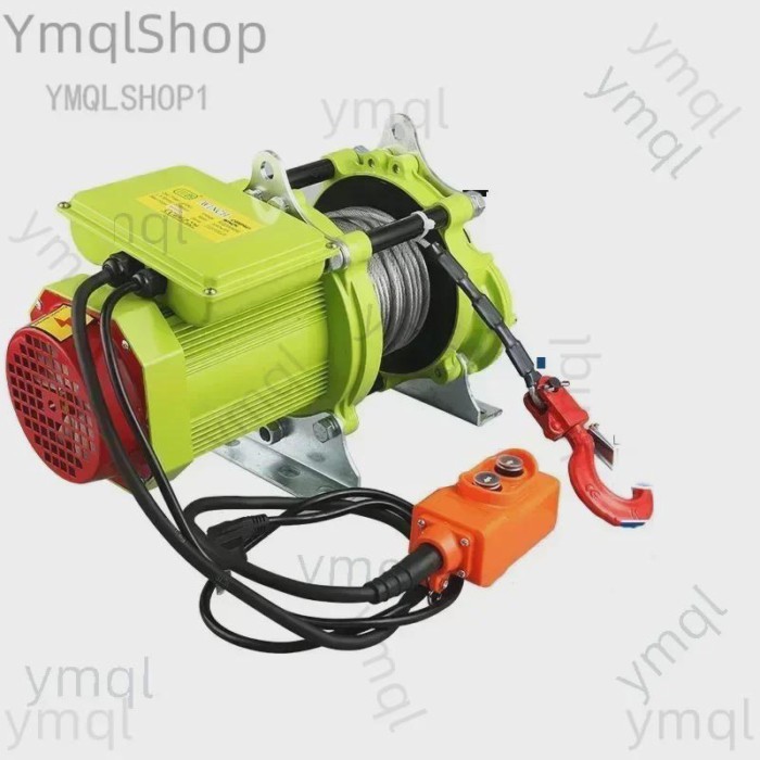 Lifting Crane Small Electric Hoist 220V Small Crane Brushless Super Fast Lifting Hoist Hoist Home P