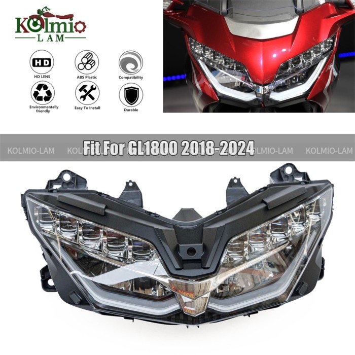 Fit For 2018 - 2026 Honda Goldwing GL1800 Motorcycle Headlight Headlamp GL 1800 2019 2020 2021 2025