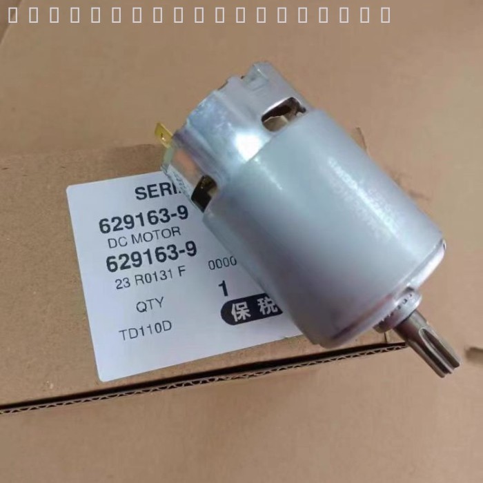 🔥ของฮิต🔥 Makita เครื่องมือไฟฟ้า MAKITA สว่านกระแทกแบบชาร์จไฟได้ TD110D อุปกรณ์เสริมของแท้ของแท้ ม