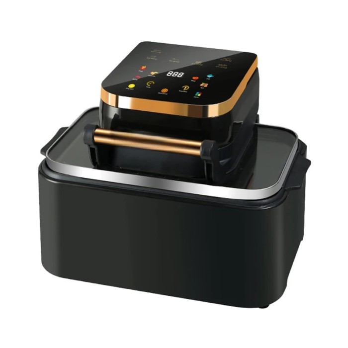 12L Air Fryer Large Capacity Ivisible Automatic Electric Fryer Household Intelligent Electric Oven