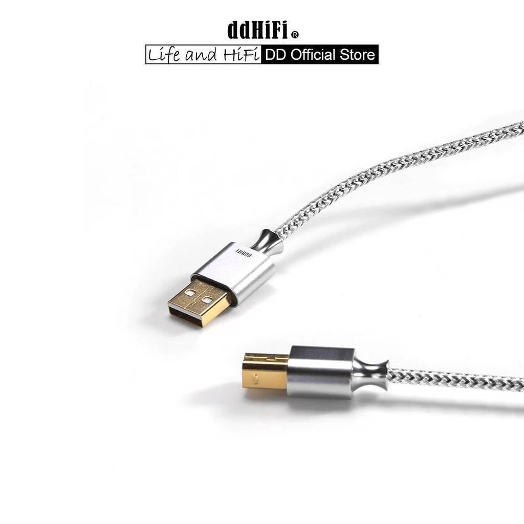 NEW DD ddHiFi TC07BA/BC/BL (USB-A/USB-C/Lightning to USB-B Decoding Cable) และ TC07AC (USB-C to USB-