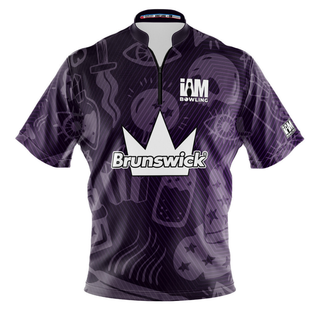 Brunswick DS Bowling Jersey - Design 2123-BR Bowling jersey เสื้อโปโล