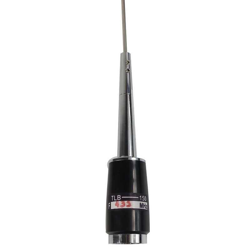 ▥ รายละเอียดของใหม่เงิน UHF 400-470 Mhz 200W Sl-16 Pl-259เสาอากาศวิทยุรถยนต์มือถือ