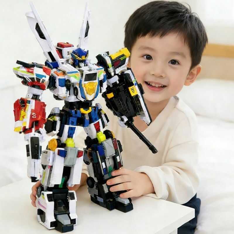 & MINI FORCE | 5-in-1 Transformation Mini Special Force Robot
