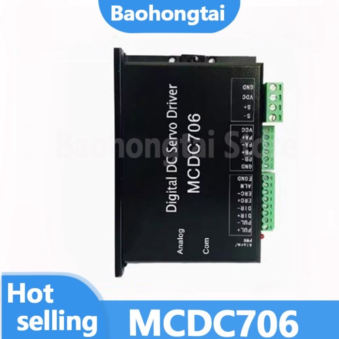 MCDC706 All Digital DC Servo Driver 24-50VDC Optocoupler Isolated Servo Reset Input Interface ERC