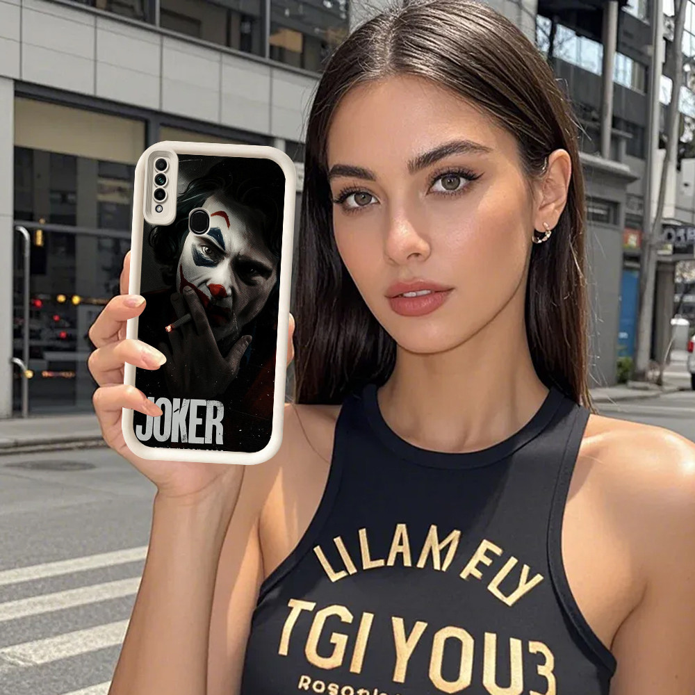 DE-31 Smile J-Joker เคสป้องกันสําหรับ Realme Narzo 20A 10 10A C31 6i 5s N53 N63 C33 C3 5 5i 9i