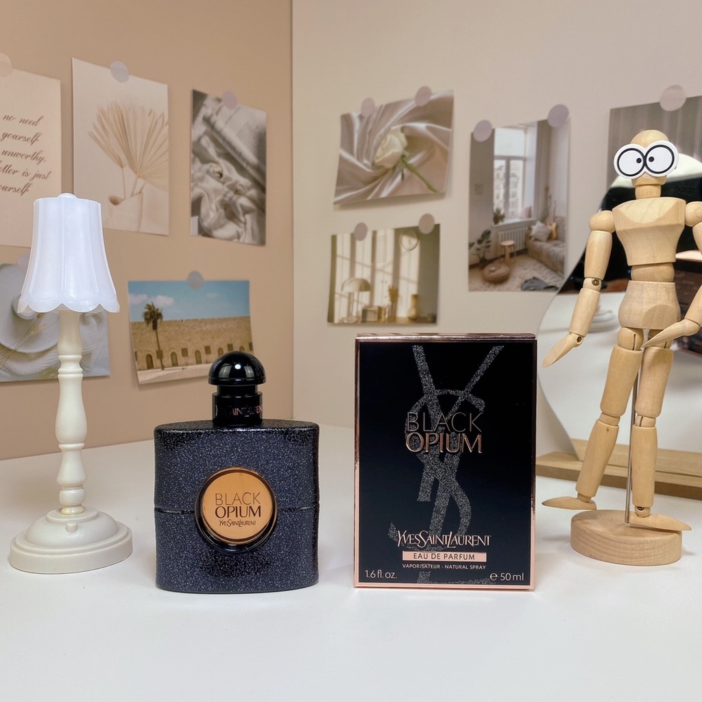 พี70.Saint Laurent น้ําหอมฝิ่นสีดํา 50ml/รุ่น Mingtong รุ่น Mingtong คุณภาพสูง❗รหัส✅กลิ่นหอมแรง/Sain