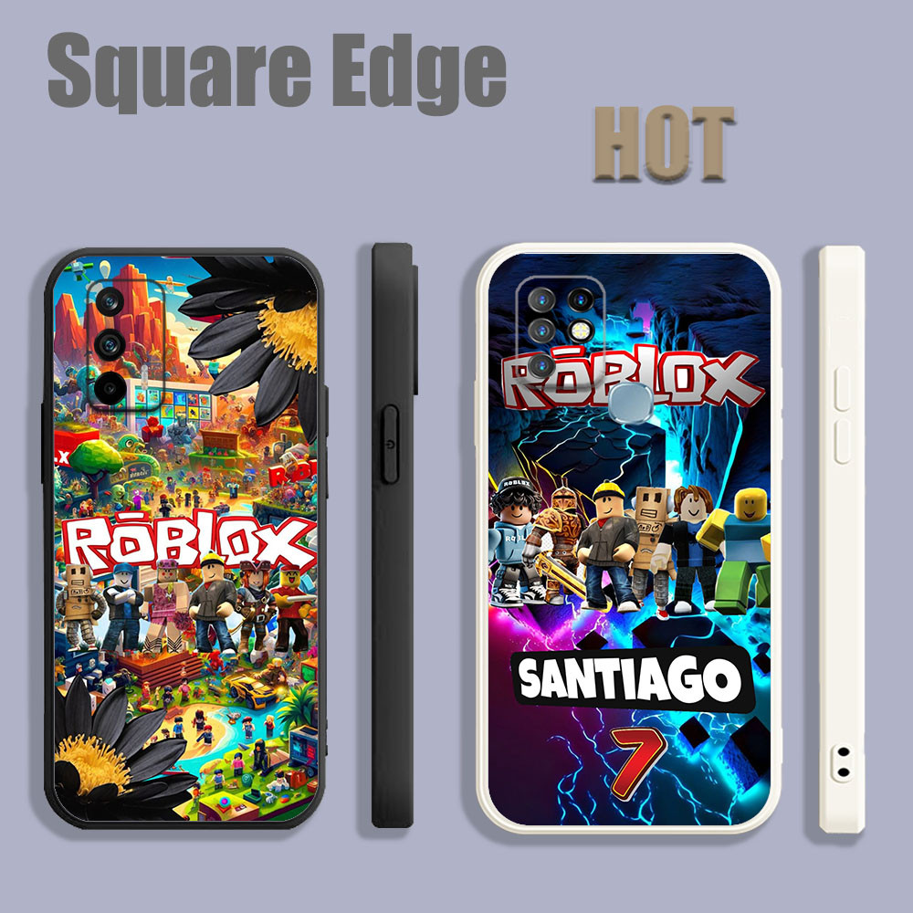 ปลอกสําหรับ Tecno Camon 18 18P 18T Spark Go 2022 ROBLOX เกมน่ารักเพื่อนความงาม BOI04 เคสโทรศัพท์ขอบส