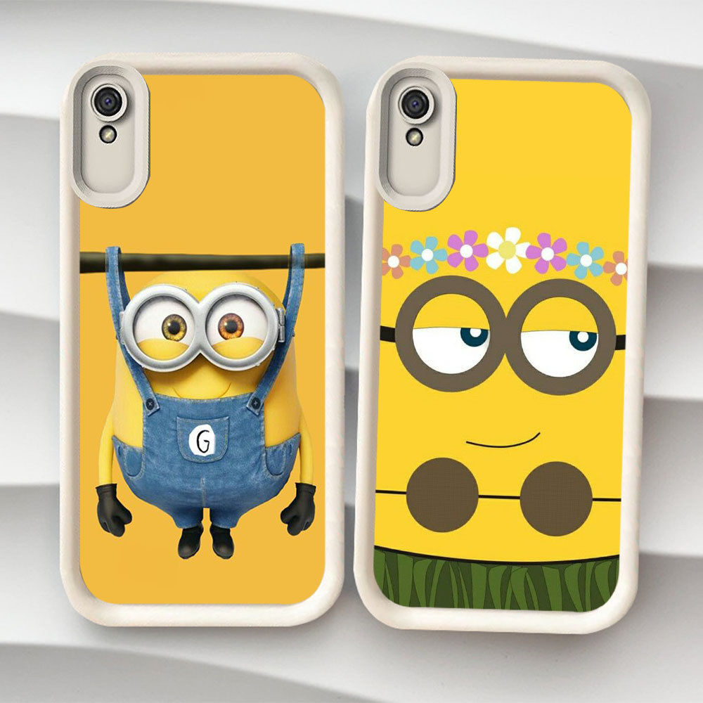 เคสป้องกันสําหรับ Xiaomi Redmi หมายเหตุ POCO 7 M3 M4 9T 9A Pro กรณี NR16 Minions