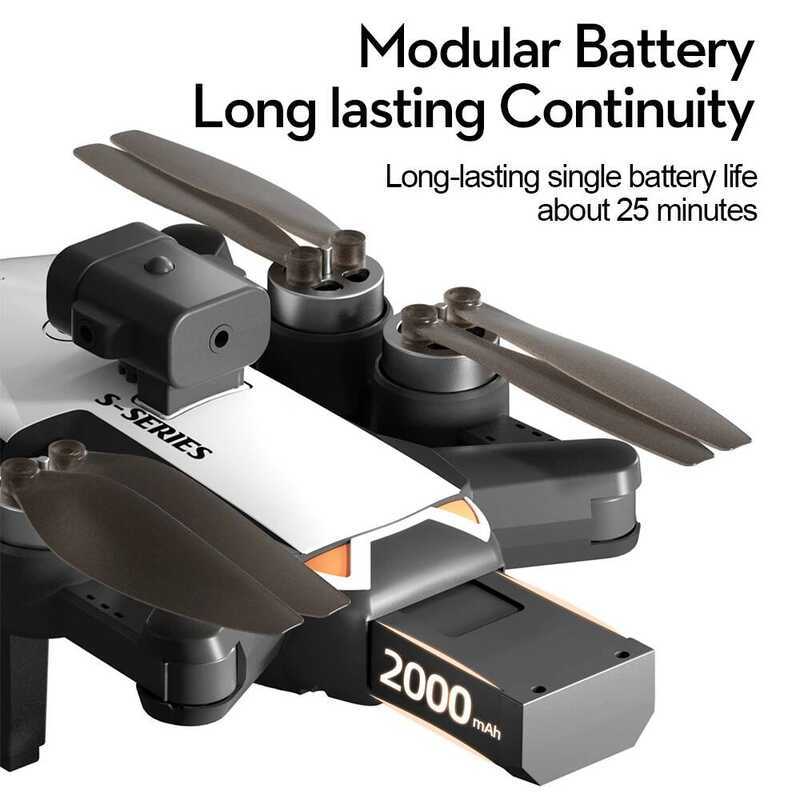 ▥ LSRC Original S2s แบตเตอรี่ 3.7V 2000Mah สําหรับ Ls-S2s Mini Dron RC Qudcopter แบตเตอรี่อะไหล