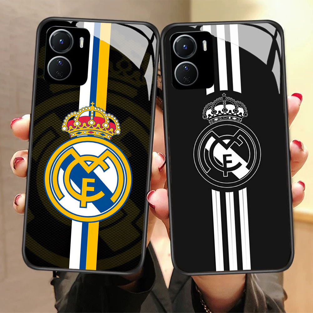 CK-25 Real Madrid Football Club HD Glass Casing สําหรับ VIVO Y16 Y15S Y01 Y56 Y36 Y27S Y15A Y36i Y17