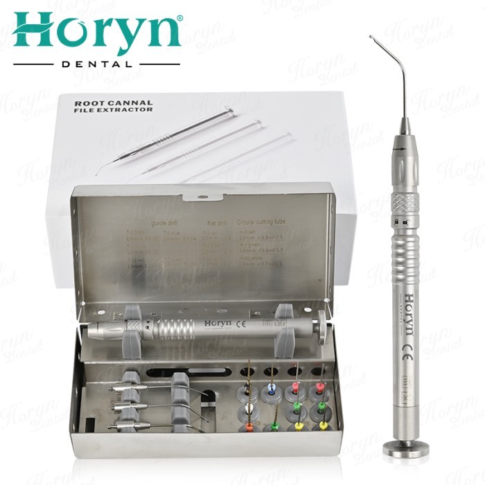Dental Endodontic File Removal System Kit Broken File Extractor Endo Root Canal Removal Instrument
