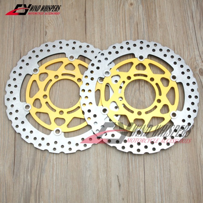 310mm Front Brake Discs Rotors For Kawasaki Ninja ZX-6R ZX6R ZX 636 13-20 Z 800 Z800 13-16 KLZ 1000