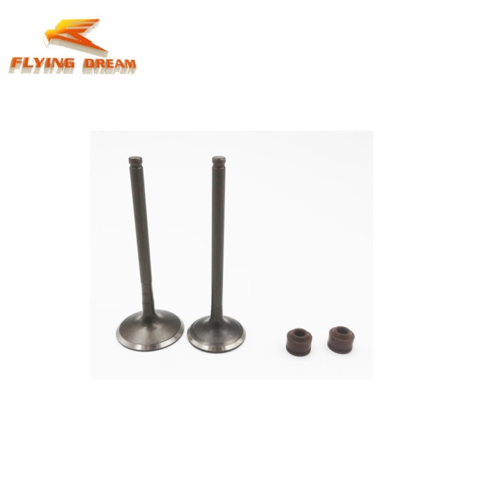 Motorcycle Parts Z190 ZS190 Engine Intake Exhaust Valves FitsChinese Zongshen 190cc Pit Dirt Bike