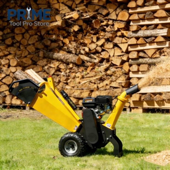 Customized 7HP Wood Chipper,Tree Branch Crusher,Tree Trunk Crusher, Wood Cutter, for Garden and Hou