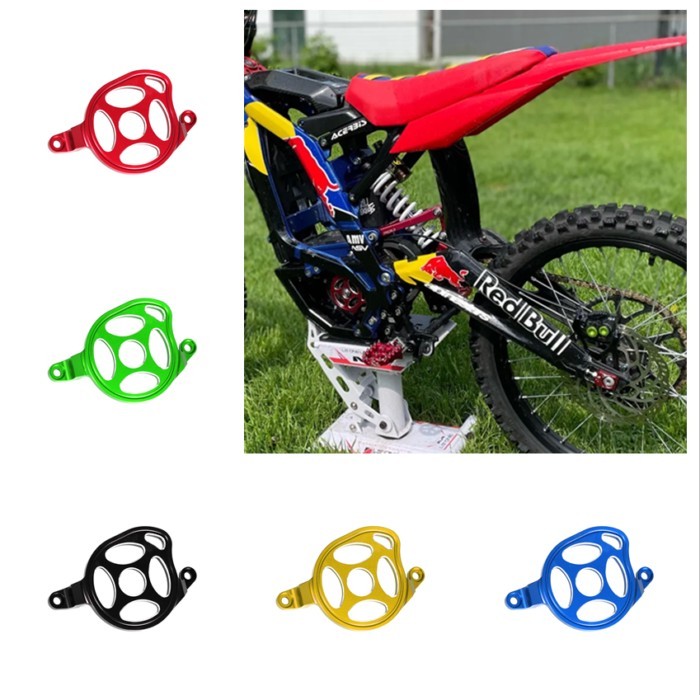 CNC Aluminum Belt Pulley Primary Cover Guard Electric Bike Accessories Ebike Electric Motorcycle Fo